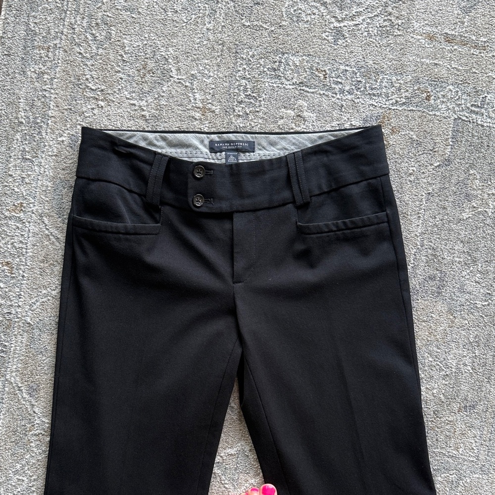 Banana Republic Classic Black Trousers